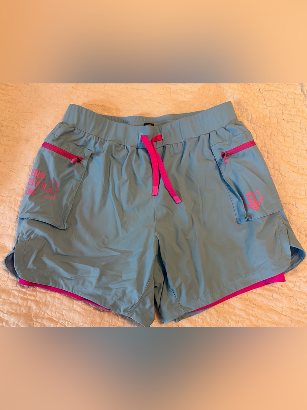 Baseball lifestyle 101 Pro Series Shorts V2
Cotton Candy Blue